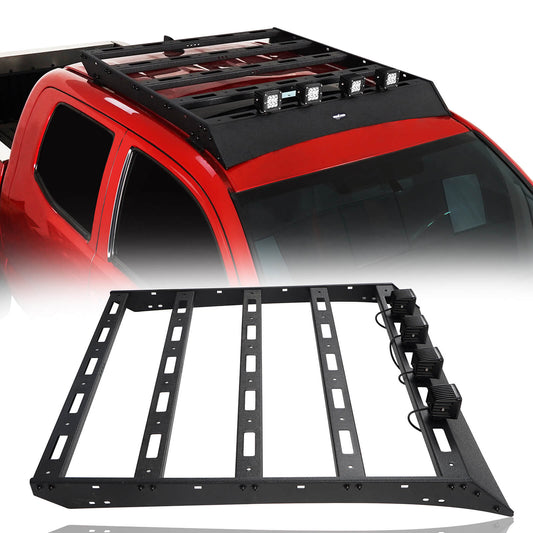 2005-2021 Toyota Tacoma Access Cab Roof Rack Luggage Carrier Rack - Ultralisk 4x4 u4021 1