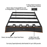2005-2021 Toyota Tacoma Access Cab Roof Rack Luggage Carrier Rack - Ultralisk 4x4 u4021 9