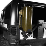 5.3 Gallon Jerry Can Mount Spare Tire Jerry Can Holder for 2007-2018 Jeep Wrangler JK 5