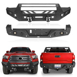Front & Rear Bumpers Combo(16-23 Toyota Tacoma) - ultralisk4x4