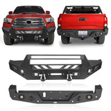 Front & Rear Bumpers Combo(16-23 Toyota Tacoma) b42014200s 2
