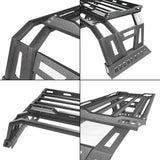 Tacoma Roof Rack & Bed Rack Combo Luggage Carrier Roll Bar for Toyota Tacoma 4 Doors - Ultralisk 4x4 u405408 15