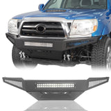 Discovery Full Width Front Bumper w/Skid Plate & LED Light Bar(05-11 Toyota Tacoma) - Ultralisk 4x4