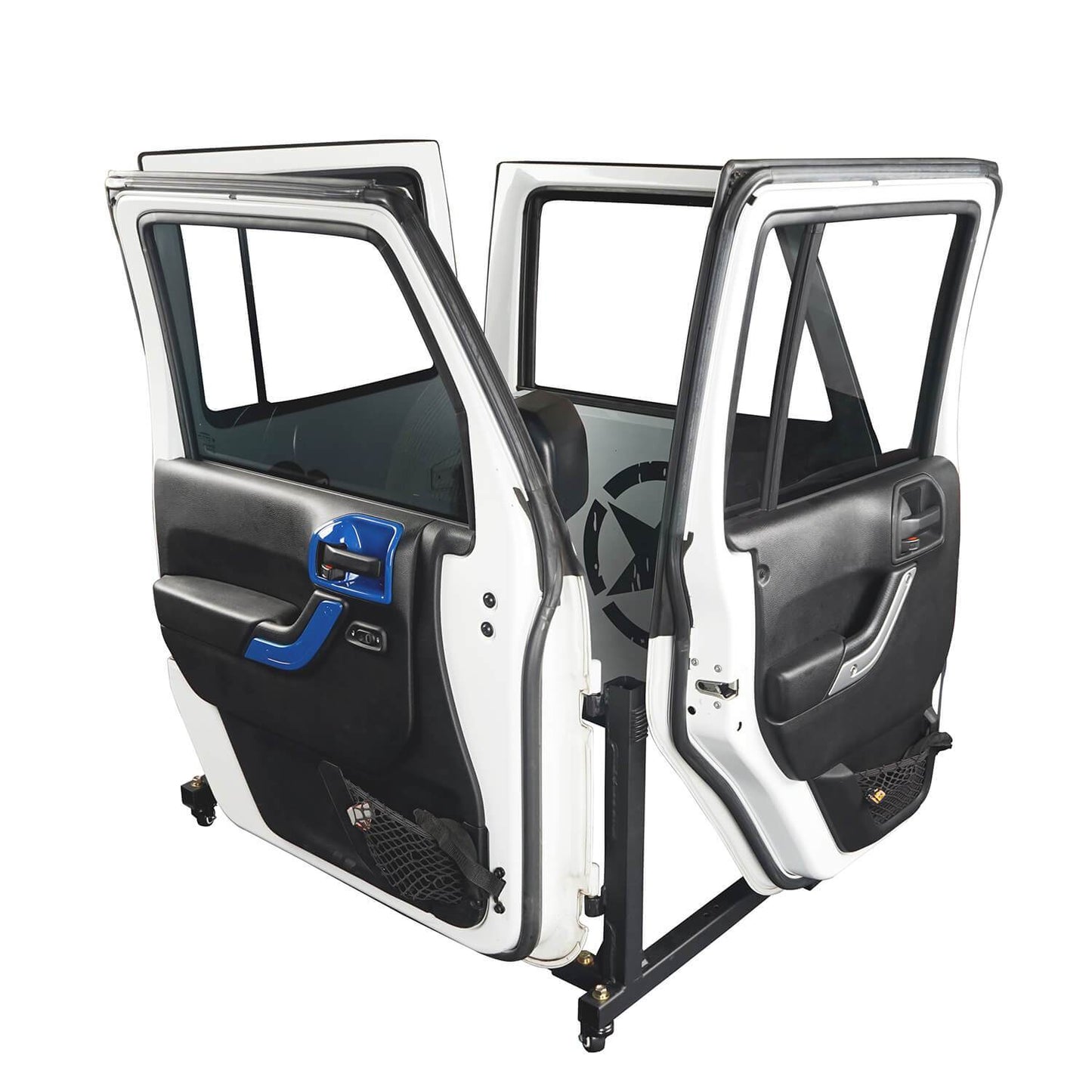 Tubular Doors & Door Rack(07-18 Jeep Wrangler JK) - ultralisk4x4