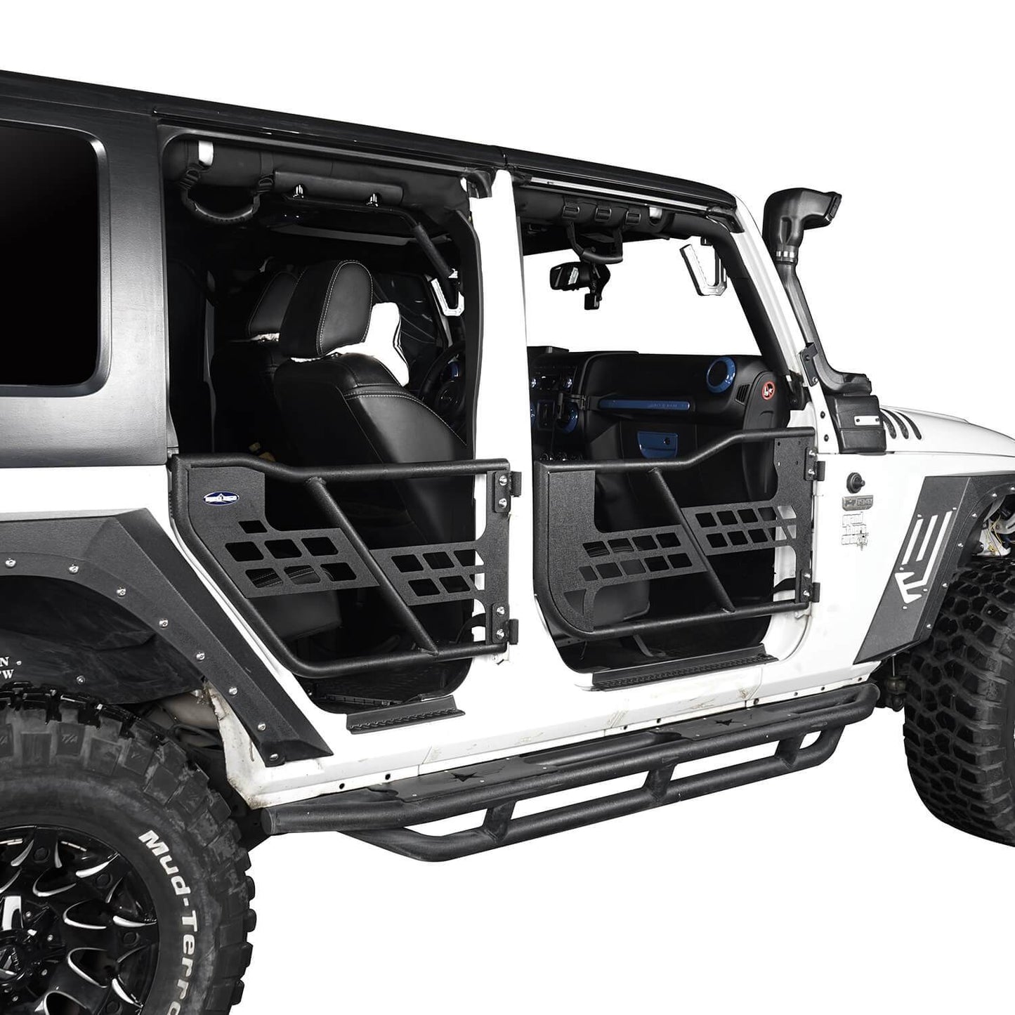 Tubular Doors & Door Rack(07-18 Jeep Wrangler JK) - ultralisk4x4
