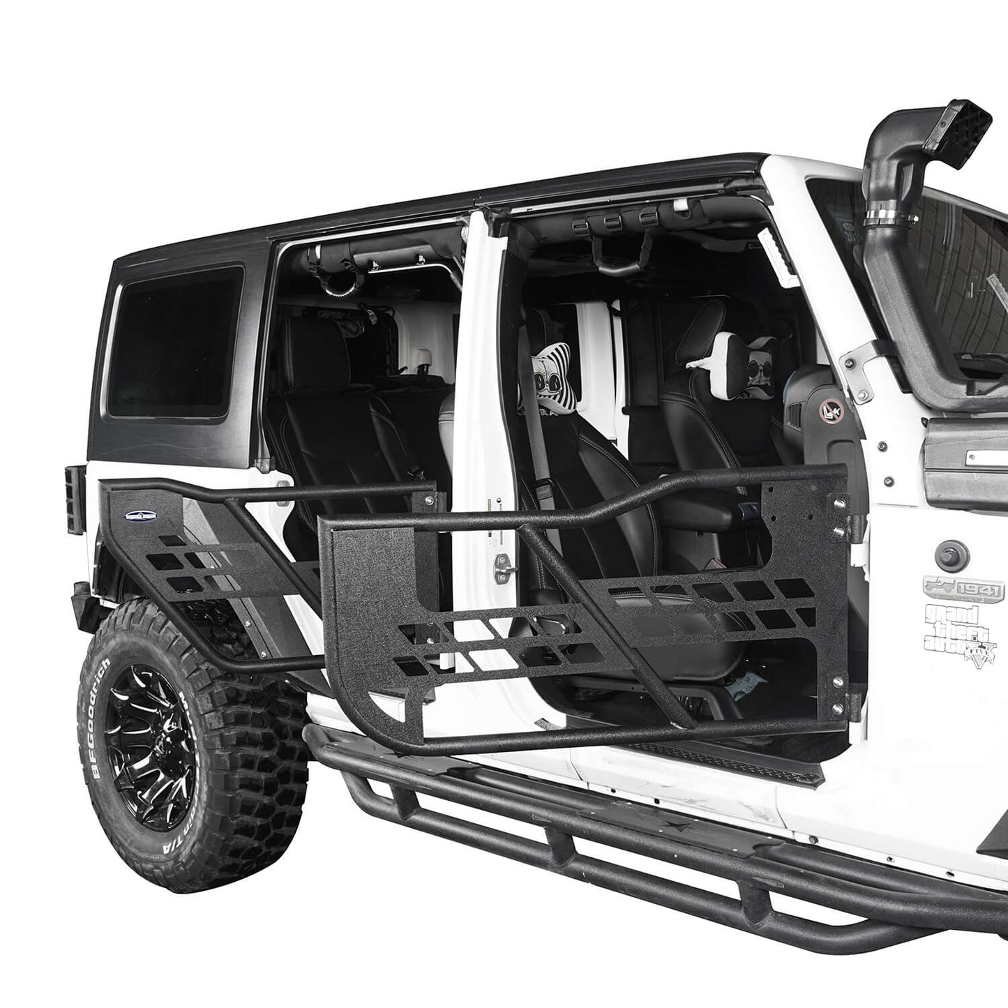 Tubular Doors & Door Rack(07-18 Jeep Wrangler JK) - ultralisk4x4