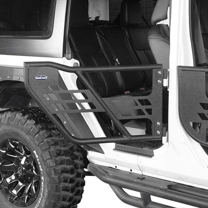 Tubular Doors & Door Rack(07-18 Jeep Wrangler JK) - ultralisk4x4