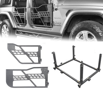 Tubular Doors & Side Mirrors & Door Storage 20-25 Jeep Gladiator JT) - ultralisk4x4