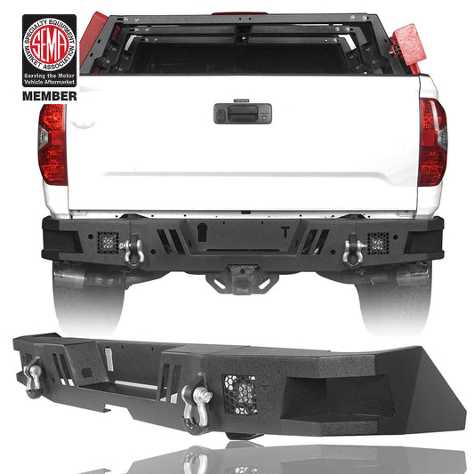 Tundra Rear Bumper Full Width Rear Bumper for 2014-2021 Toyota Tundra b5002 1