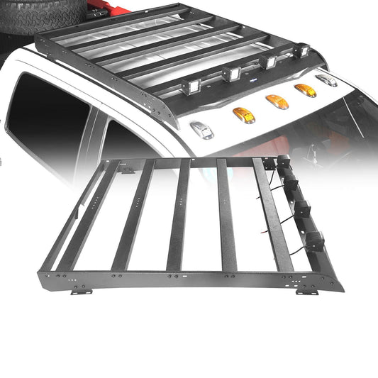 Toyota Tundra Crewmax Roof Rack Cargo Carrier for 2014-2021 Toyota Tundra Crewmax b5004 1